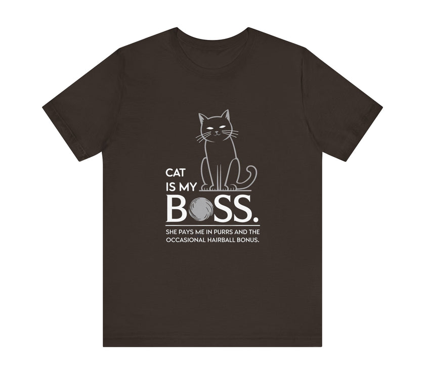 Cat Is My Boss T-Shirt