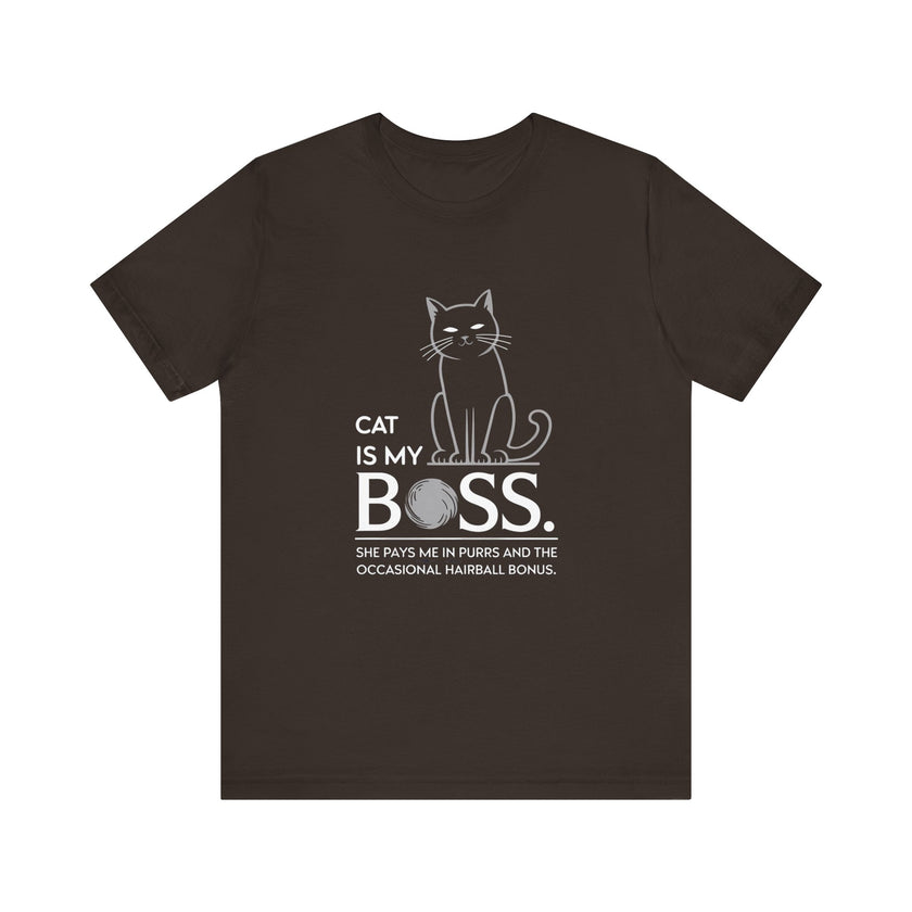 Cat Is My Boss T-Shirt