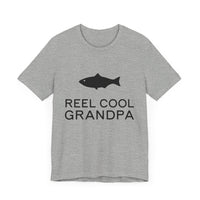 Reel Cool Grandpa - Funny Fishing T-shirt