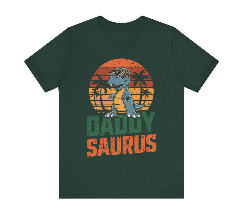 Daddysaurus: Coolest Dino Dad - Funny Father’s Day T-Shirt