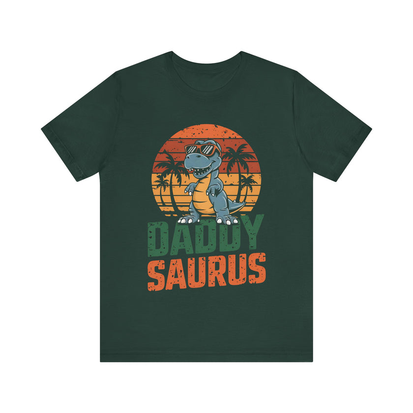 Daddysaurus: Coolest Dino Dad - Funny Father’s Day T-Shirt