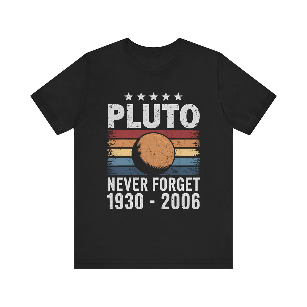 "Pluto Never Forget 1930–2006" Retro Tribute T-Shirt