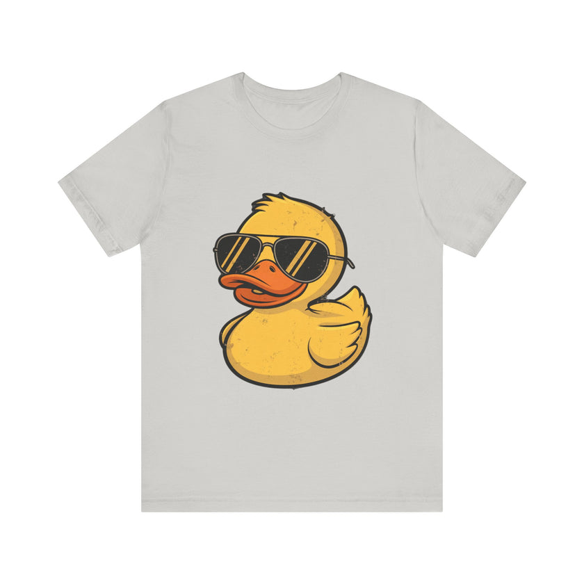 Cool Duck with Sunglasses Graphic T-Shirt