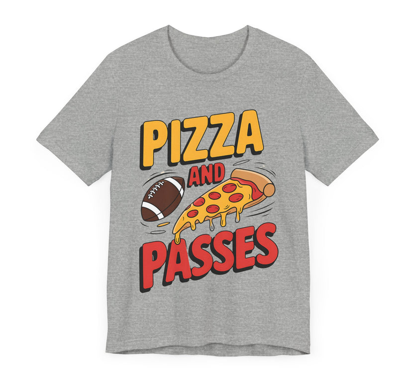 Pizza and Passes - Funny Football Rugby