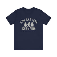 Bigfoot "Hide and Seek Champion" - Funny Sasquatch T-Shirt