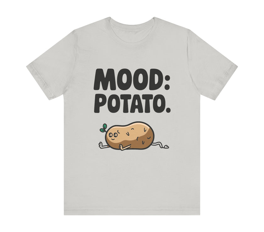 Mood Potato - Lazy Couch Potato Humor T-Shirt