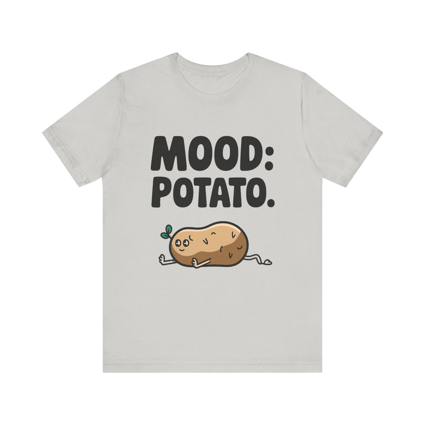 Mood Potato - Lazy Couch Potato Humor T-Shirt