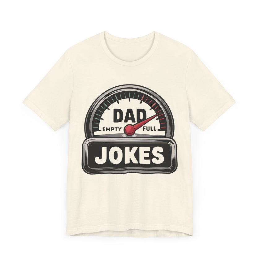 Dad Jokes Speedometer - Funny Father’s Day Gift T-Shirt