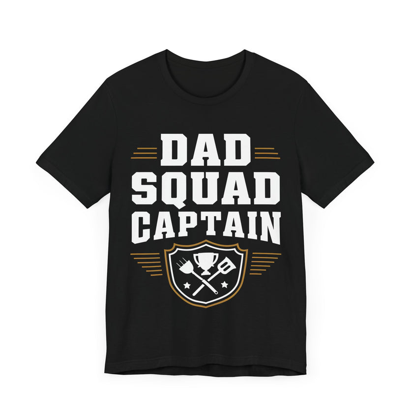 Dad Squad Captain - Grill Lover T-Shirt