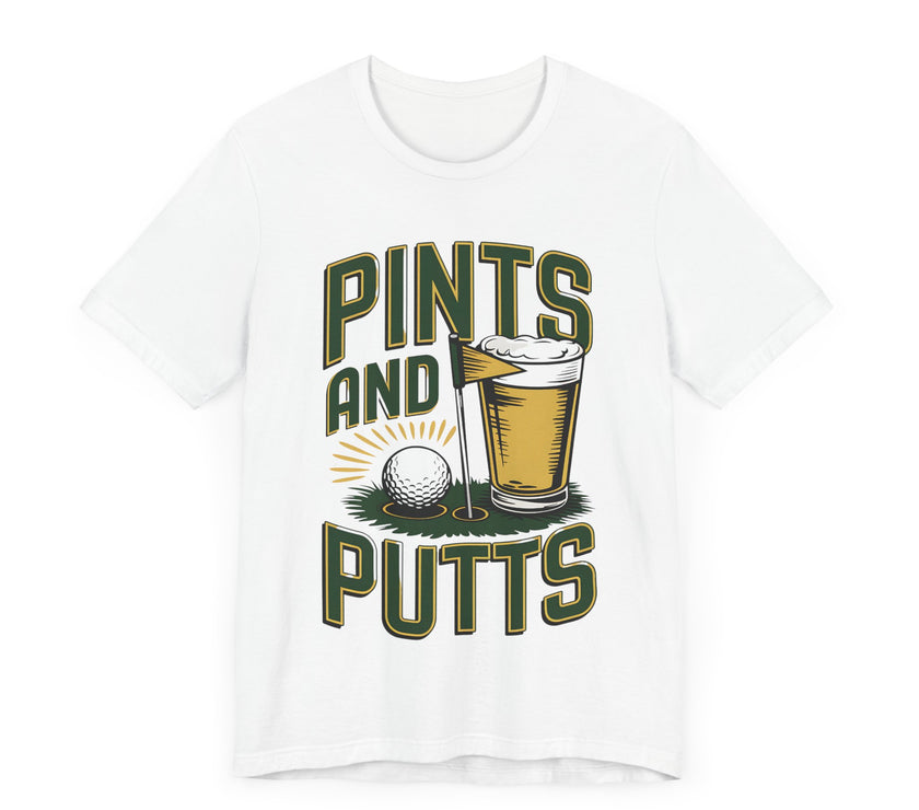 Pints and Putts - Funny Golf T-Shirt