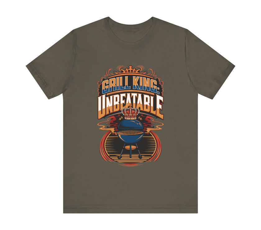 Grill King: Unbeatable - Funny BBQ Master T-Shirt