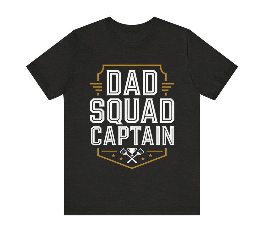 Dad Squad Captain - Grill Lover T-Shirt