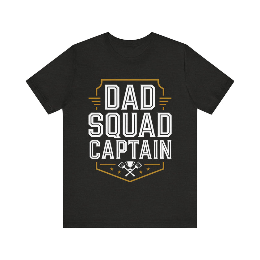 Dad Squad Captain - Grill Lover T-Shirt