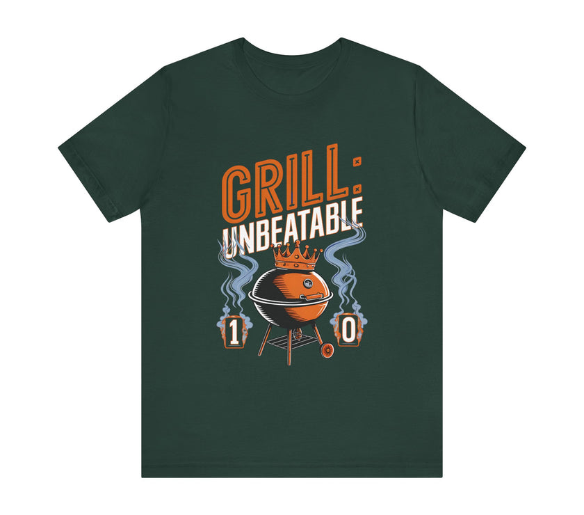 Grill King: Unbeatable - Funny BBQ T-Shirt