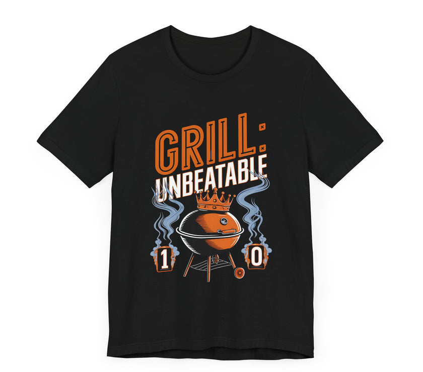 Grill King: Unbeatable - Funny BBQ T-Shirt