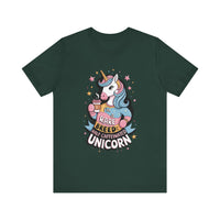 I'm A Rare Breed: Half Caffeinated Unicorn - Funny Coffee Lover T-Shirt