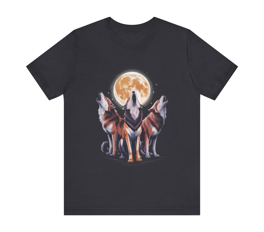 Wolf Moon Howling - Majestic and Powerful T-Shirt