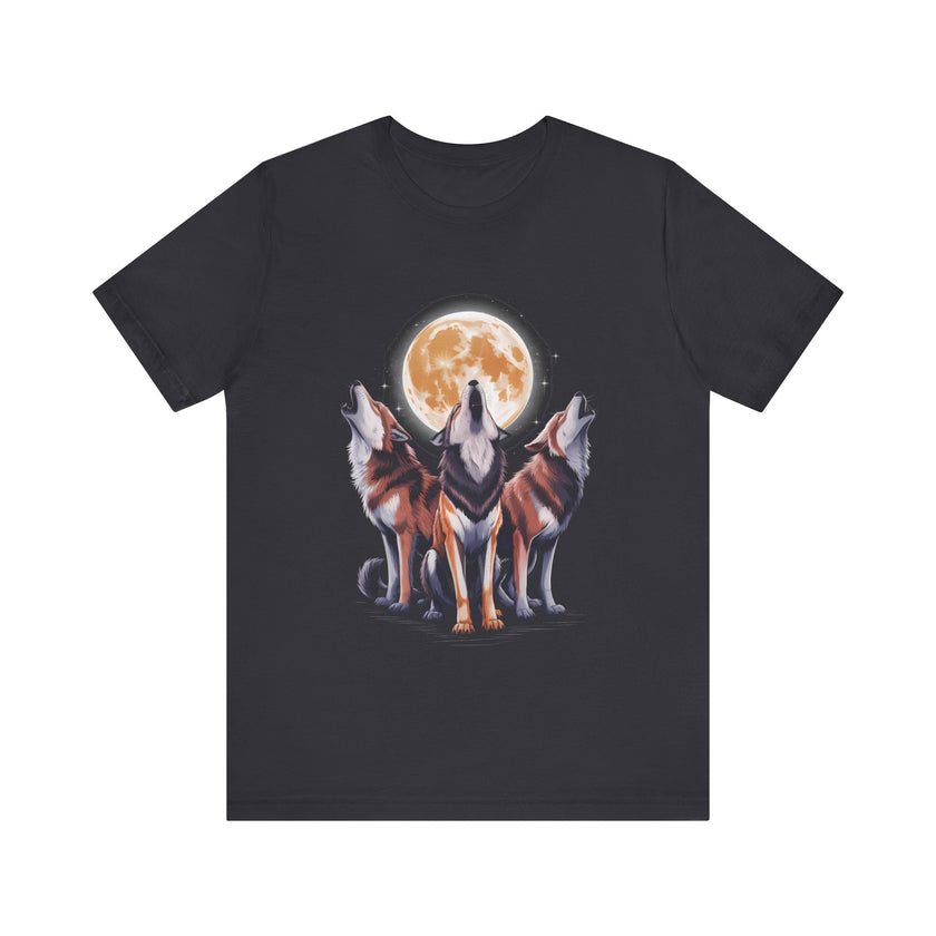 Wolf Moon Howling - Majestic and Powerful T-Shirt