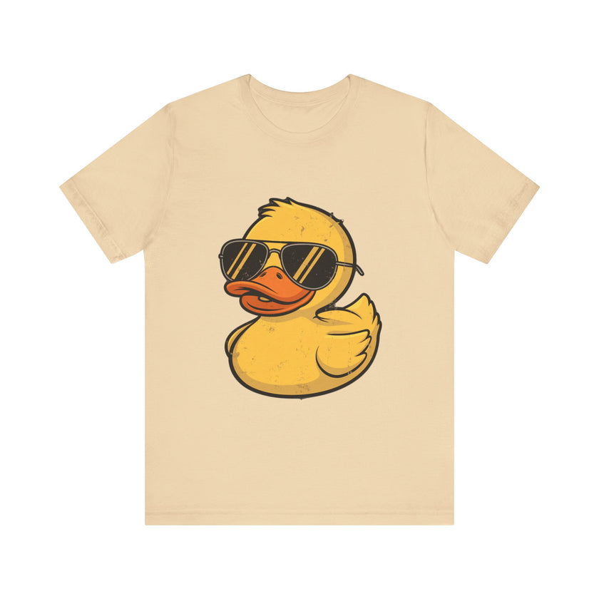 Cool Duck with Sunglasses Graphic T-Shirt