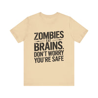 "Zombie Safety Advisory" Funny T-Shirt