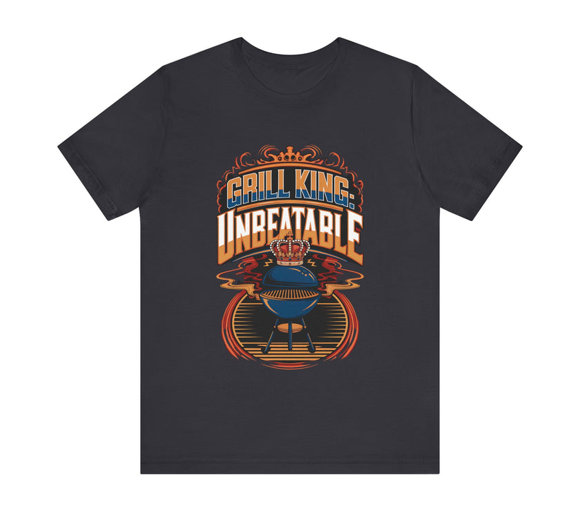 Grill King: Unbeatable - Funny BBQ Master T-Shirt