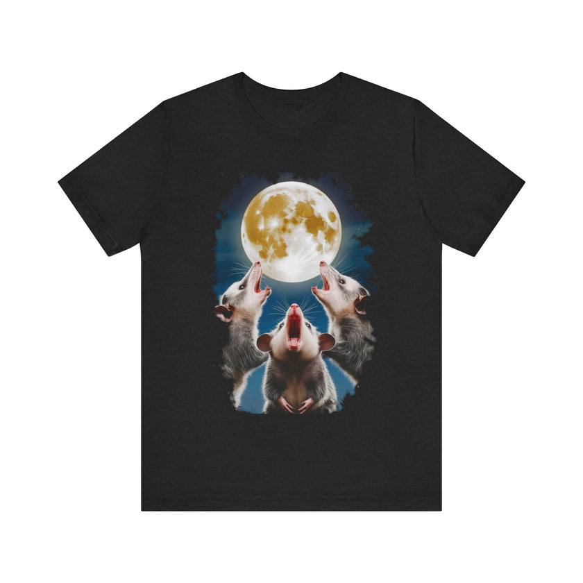 Funny Rodent Moon Howling - Quirky and Humorous