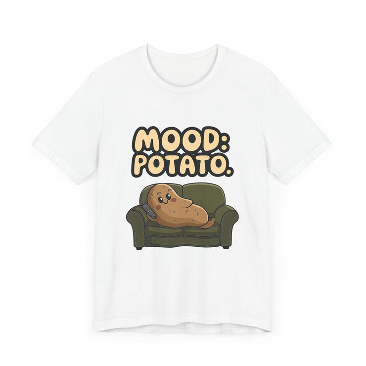 Mood Potato: Couch Potato Lazy Humor T-Shirt