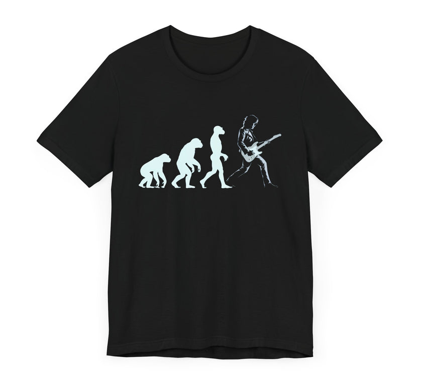 Guitarist Evolution - Funny Music Lover T-shirt