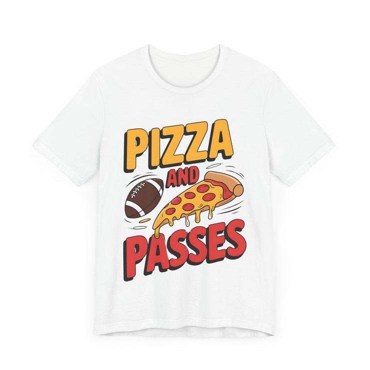 Pizza and Passes - Funny Football Rugby