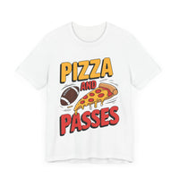 Pizza and Passes - Funny Football Rugby