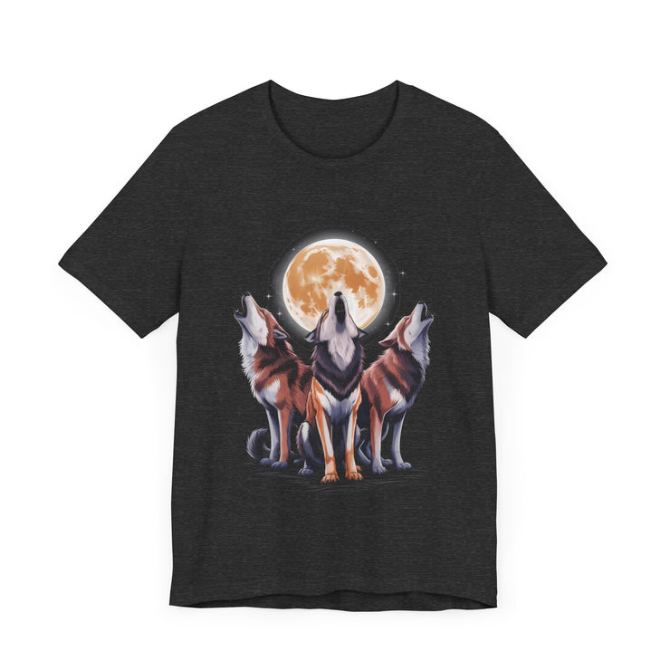 Wolf Moon Howling - Majestic and Powerful T-Shirt