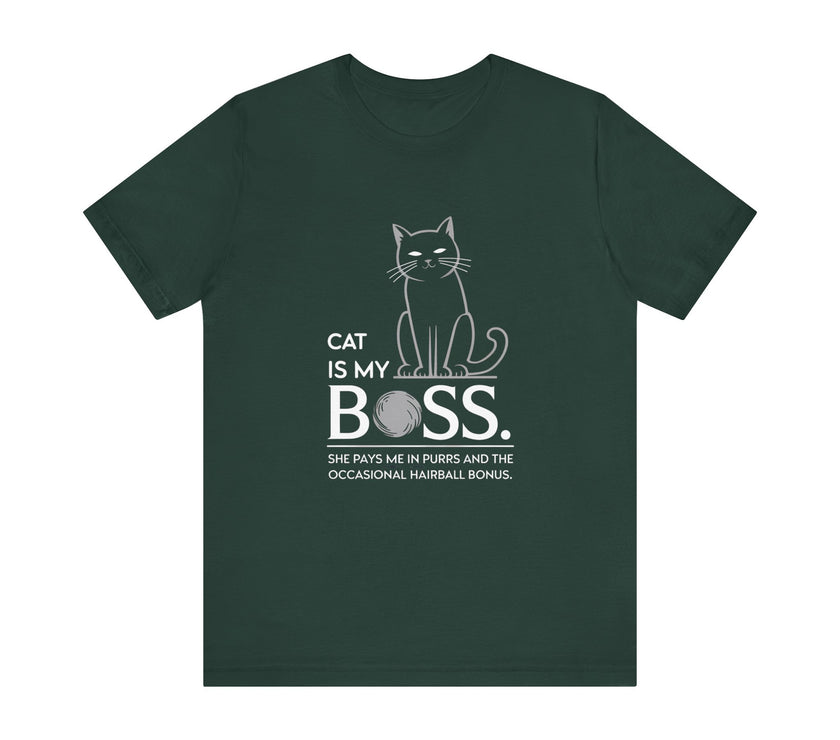 Cat Is My Boss T-Shirt