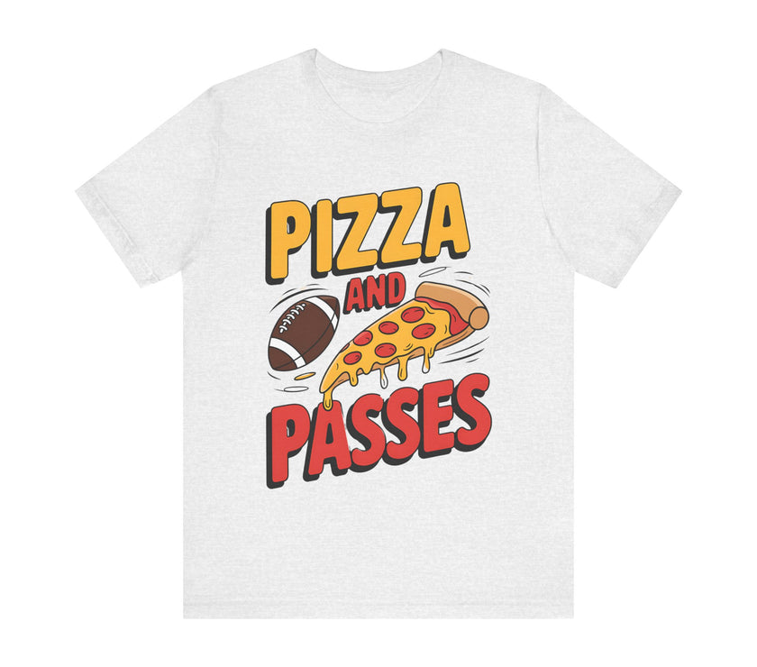 Pizza and Passes - Funny Football Rugby