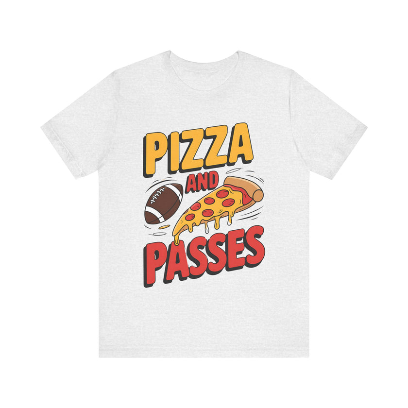 Pizza and Passes - Funny Football Rugby