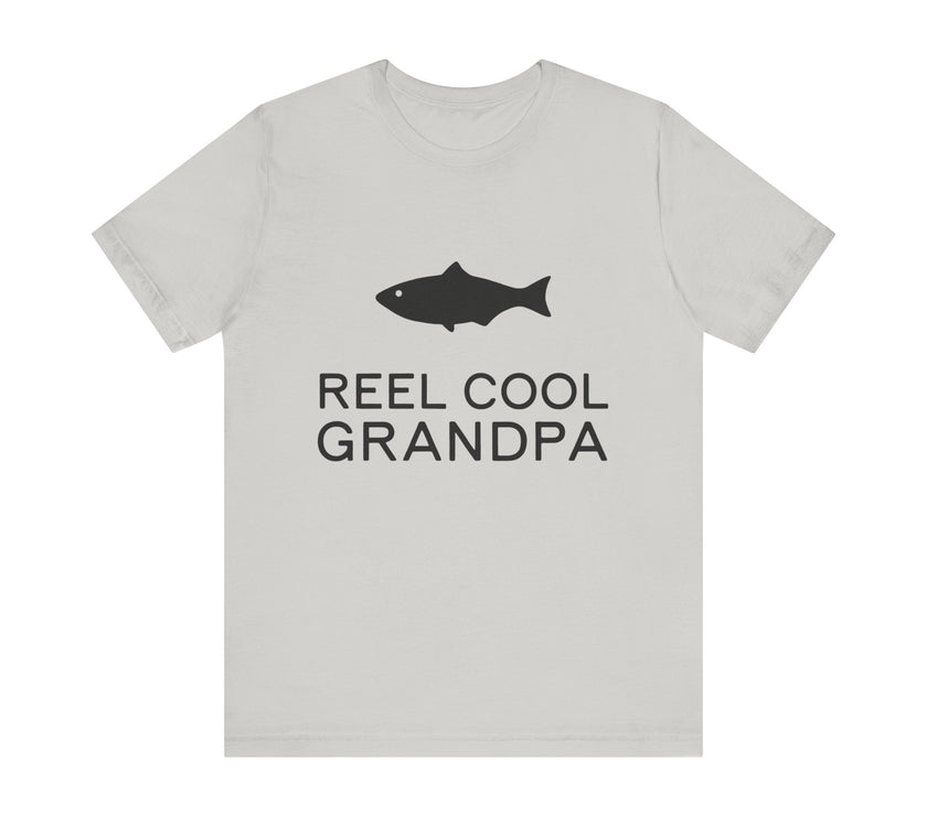 Reel Cool Grandpa - Funny Fishing T-shirt