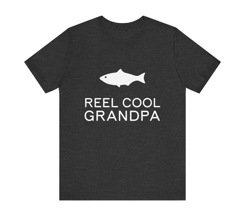 Reel Cool Grandpa - Funny Fishing T-shirt