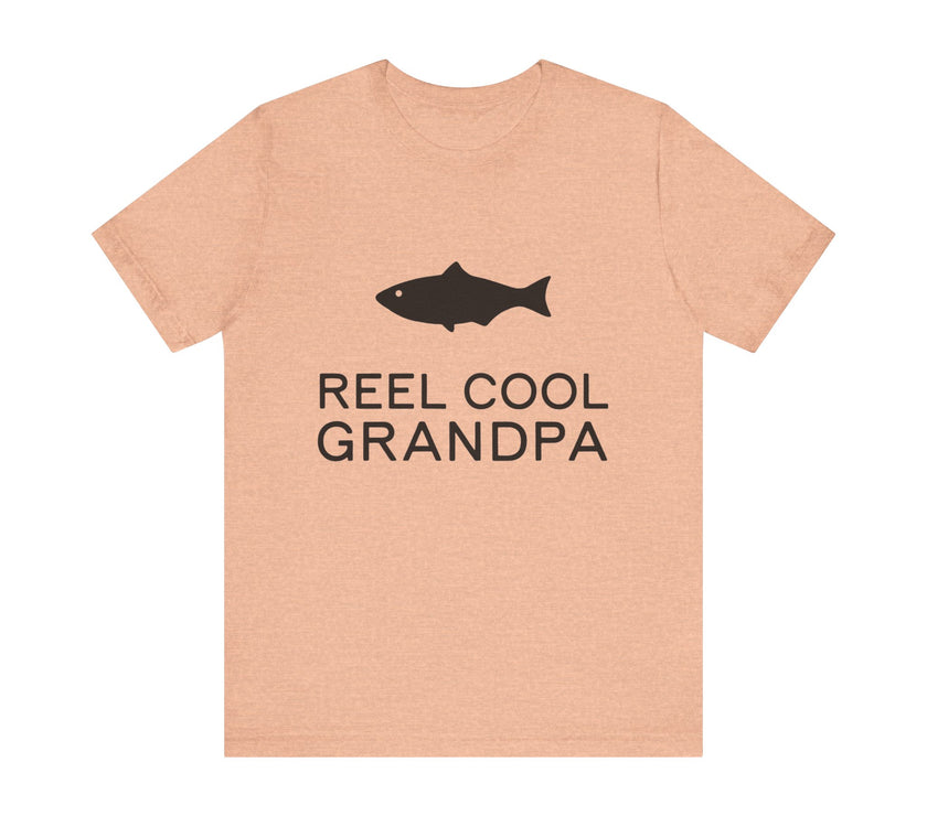 Reel Cool Grandpa - Funny Fishing T-shirt