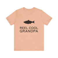 Reel Cool Grandpa - Funny Fishing T-shirt