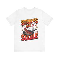 Strikes and Sizzle - Funny Bowling and Steak T-Shirt