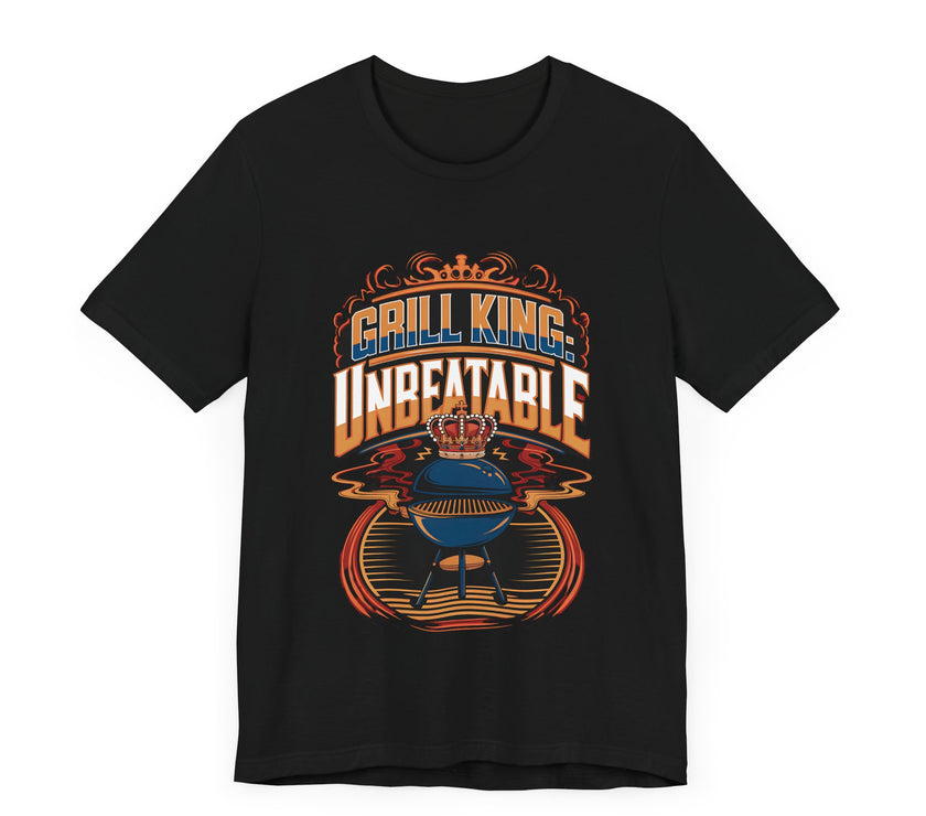 Grill King: Unbeatable - Funny BBQ Master T-Shirt