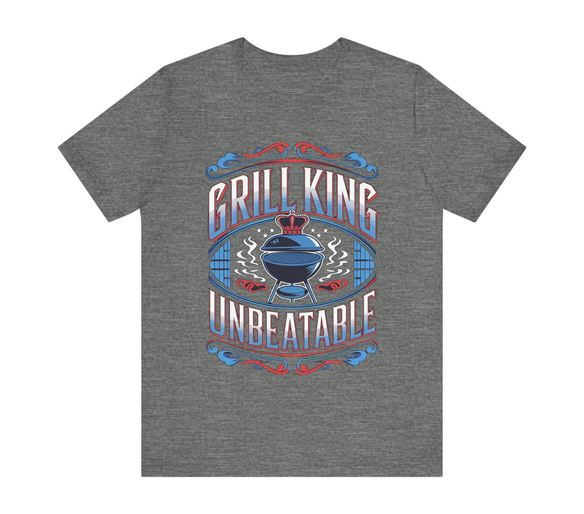 Grill King: Unbeatable - Funny BBQ T-Shirt