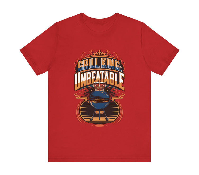 Grill King: Unbeatable - Funny BBQ Master T-Shirt