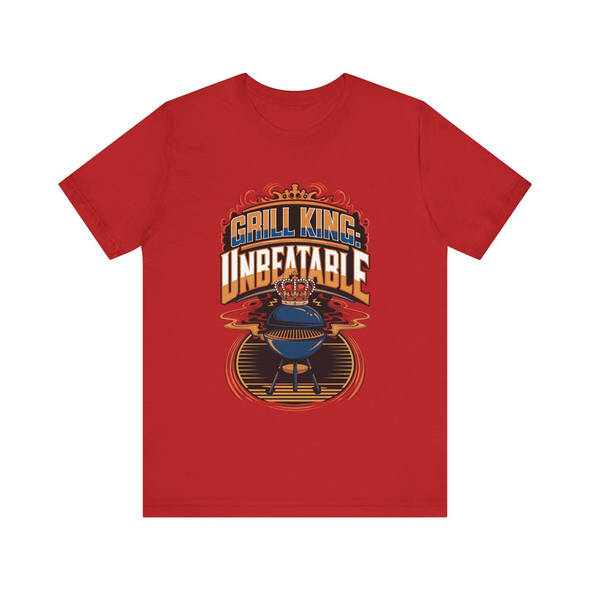 Grill King: Unbeatable - Funny BBQ Master T-Shirt