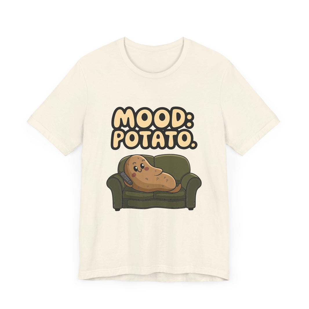 Mood Potato: Couch Potato Lazy Humor T-Shirt