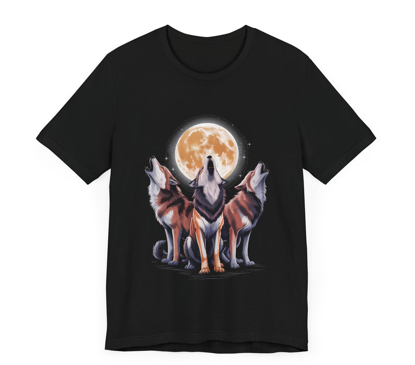 Wolf Moon Howling - Majestic and Powerful T-Shirt