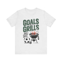 Goals and Grills Soccer Lover Dad T-Shirt