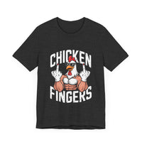 "Chicken Fingers" Hilarious Graphic T-Shirt