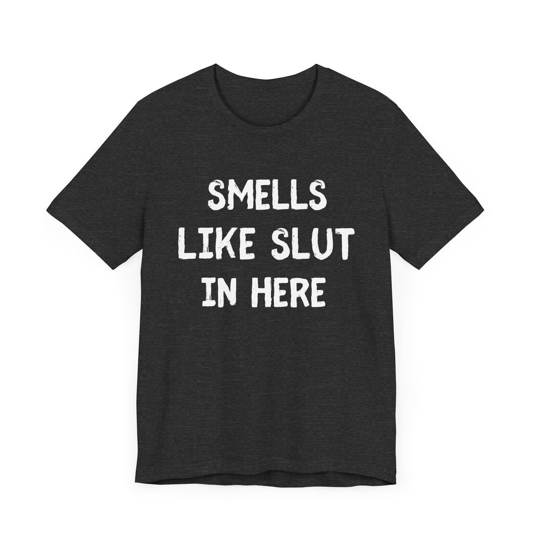 Smells Like Slut in Here - Bold and Funny T-Shirt