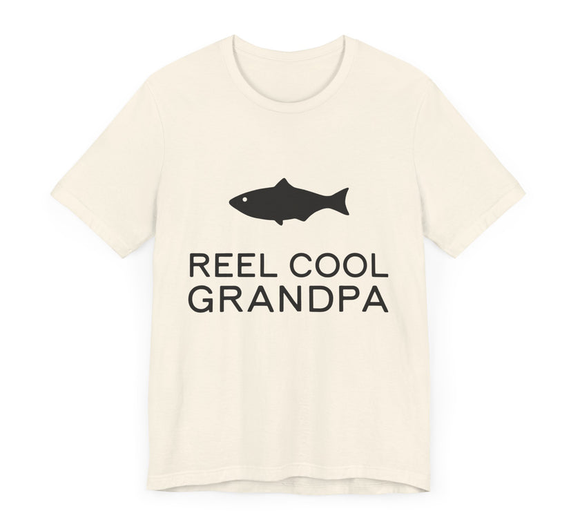 Reel Cool Grandpa - Funny Fishing T-shirt