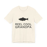 Reel Cool Grandpa - Funny Fishing T-shirt